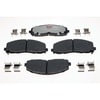 Raybestos EHT1589H Disc Brake Pad Set Raybestos Element3 Hybrid Brake Pad Set