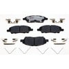 Raybestos EHT1592H Disc Brake Pad Set Raybestos Element3 Hybrid Brake Pad Set
