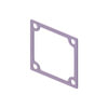 Cummins 3070100 Headlight Relay Mount Plate Connection Gasket