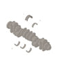 Cummins 3945917 Engine Crankshaft Main Bearing Set Engine Crankshaft Main Bearing Set
