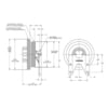 Kit Masters 010020074X Engine Cooling Fan Clutch Pulley Bracket Kysor-Style Hub - Remanufactured