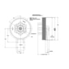 Kit Masters 010020237X Engine Cooling Fan Clutch Pulley Bracket Kysor-Style Hub - Remanufactured