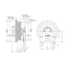 Kit Masters 010020429X Engine Cooling Fan Clutch Pulley Bracket Remanufactured Kysor-Style Engine Cooling Fan Clutch Pulley