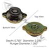 572.2018 by AUTOMANN - Radiator Surge Tank Cap, 10 PSI Pressure Cap for Freightliner M2 Series Cooling Systems