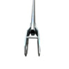 CS17-2001 by WORLD AMERICAN - Tarp Roller Arm - 78" Length, Lower, Aluminum, 4-Spring, for Dump Truck Tarp System