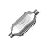 912006 by ANSA - CARB Compliant Universal OBDII Converter - 16.5" OAL; 2.50" ID Neck / 2.50" ID Neck; Large Oval; O2 Port: None