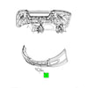 4169766C92 by INTERNATIONAL - Bumper, Navistar Compatible