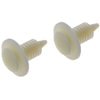 Dorman 963-159D Multi-Purpose Retainer Door Trim Panel Pocket Clip - Plastic, White, 0.957 in. Length, fits 5/16 in. Hole
