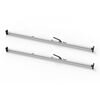 080-01008-2 by SAVE-A-LOAD - SL-30 Series Bar,  84"-114" Fixed Feet (2 pack)-Mill aluminum