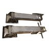 JOST A401-T-19 Trailer Landing Gear Trailer Landing Gear - Inside Mount, 10" x 10" Sand Shoe, 17" Travel Size