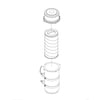 International 2522420C91 Air Tool Hose Filter Element Air Tool Hose Filter Element, Navistar Compatible