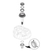 K4659 by FULLER - Automatic Transmission Input Shaft - ISO Hard Lock Bearing Design