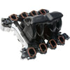 FD1413042 by URO - Intake Manifold - Upper, Black, Plastic/Aluminum, 11 Mounting Holes