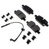 ACDelco 17D2174CHF1 Disc Brake Pad Set Disc Brake Pad Kit - Rear