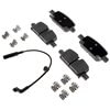 ACDelco 14D2174CHF1 Disc Brake Pad Set Disc Brake Pad Kit - Rear