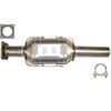 10145 by EASTERN CONVERTORS - Catalytic Converter - Stainless Steel, 22 in. Length, 4 Bolt Inlet, 2.25 in. Outlet