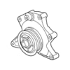 Ford BC3Z8678E KIT - TENSION PULLEY