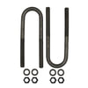 Automann AUBK5161-12 Leaf Spring Axle U-Bolt Kit Leaf Spring Axle U-Bolt Kit, 7/8" Dia. x 3.00" Width x 12.00" Length, Round