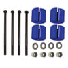 Automann MK16951 Suspension Stabilizer Bar Bushing Suspension Stabilizer Bar Bushing, Axle Mount Rebuild Set for Kenworth