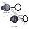 572.2007 by AUTOMANN - Washer Fluid Reservoir Cap, Large, 4.0" ID, Tethered Design, Fits Pete/KW Tanks
