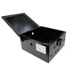 27-B6 by TECTRAN - Axle Lift Controls Mounting Box - Black, Poweder Coated Steel