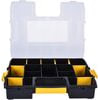 Stanley STST14022 Shop Tool Box Junior Nuts and Bolts Organizer -14-3/4" x 11-1/2" x 2-5/8 (Pack of 4)