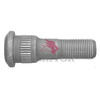 Meritor 09001255 Wheel Hub Stud Wheel Hub Stud, Left Hand, 3/4-16 UNF, Grade 8, Serrated, Round Head