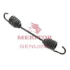 225801028E by MERITOR - Drum Brake Shoe Return Spring - Bar Length 3.80 In. Coil Count 16 Hook Size 0.60 In. Length 8.60 In.