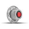 Stemco 343-4149 Pipe Plug Wheel Hub Cap - 6 Bolts, 5.56" Bolt Circle, 5/16" Size, With Pipe Plug