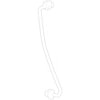 GM 15994499 Door Lock Cylinder Rod - Front Side