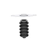 MGM Brakes 9004001P Air Brake Push Rod Boot Assembly Air Brake Spring Brake - Boot and Steel Retainer Kit
