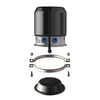 MGM Brakes MJS1724ET008 Air Brake Chamber Air Brake Spring Brake - MJS1724ET Series, Piggyback Plus Kit, 3" Stroke