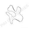 PAI 700002 Engine Oil Pan Gasket Engine Oil Pan Gasket