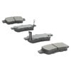 MPA Electrical 1000-1088M Disc Brake Pad Set QB Semi-Metallic Brake Pads