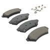 MPA Electrical 1003-1075M Disc Brake Pad Set Quality-Built Disc Brake Pad Set - Black Series, Semi-Metallic, with Hardware