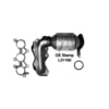 CATCO 1159 Catalytic Converter with Integrated Exhaust Manifold Federal / EPA Catalytic Converter - Direct Fit w/ Integrated