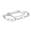 CURT Manufacturing 25035 Trailer Hitch Lock 5/16in. Safety Pin with 12in. Chain (3in. Pin Length; Packaged)