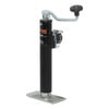CURT Manufacturing 28320 Trailer Jack Pipe-Mount Swivel Jack with Top Handle (2;000 lbs; 10in. Travel)