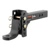 CURT Manufacturing 45901 Trailer Hitch Ball Mount Adjustable Channel Mount with 1in. Ball Hole (2in. Shank; 6;000 lbs.;