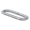 CURT Manufacturing 49950 Trailer Hitch Safety Chain Link Raw Steel Weld-On Safety Chain Loop (10;000 lbs. Capacity)