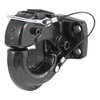 CURT Manufacturing 48215 Trailer Hitch Pintle Hook Mount Pintle Hook (30;000 lbs.; 2-1/2in. or 3in. Lunette Rings)