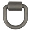 CURT Manufacturing 83750 Bumper D-Ring 3in.x 3in. Weld-On Tie-Down D-Ring (6;100 lbs; Raw Steel)