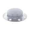 10130 by UNITED PACIFIC - Axle Hub Cover - 3 Piece Kit, Chrome, Dome, 8 Holes for 33mm Lug Nuts, for Front Steel/Aluminum Wheel