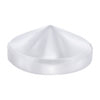 United Pacific 10228 Axle Hub Cap Axle Hub Cap - Rear, 8", Chrome, Pointed