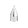 United Pacific 10007B Wheel Lug Nut Cover Wheel Lug Nut Cover - 33mm x 4 1/8", Chrome, Plastic, Spike, Thread-On