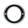 United Pacific 10458 Clearance Light Bezel Clearance Light Bezel - 1 Piece Carded, 2 inches, Round, Chrome, without Visor