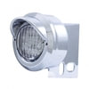 United Pacific 10982 Mud Flap Hanger Mud Flap Hanger End Light - 9 LED, with Visor, Amber LED/Clear Lens