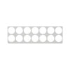 United Pacific 21812 Dashboard Trim Dashboard Trim - Gauge Dash Panel Trim, RH, Stainless, 14 Holes, for 2006+ Kenworth