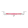 United Pacific 32713 Hood Emblem Hood Emblem - Chrome, with 24 LED "Glo" Light Bar, Red LED/Clear Lens, for Kenworth