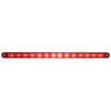 United Pacific 38947 Brake / Tail / Turn Signal Light Brake / Tail / Turn Signal Light - 12" Light Bar, 14 LED, Red LED/Lens
